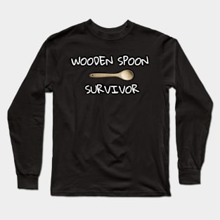 Wooden spoon survivor Long Sleeve T-Shirt